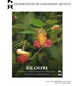 Bloom Show Federation of Canadian Artists 2020