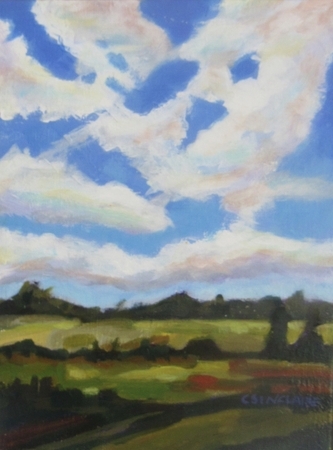 Okanagan Fields and Sky