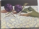 Two Plums on Mosaic