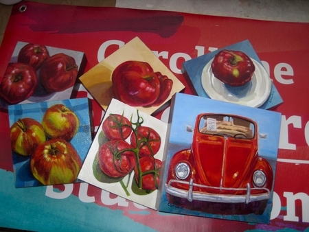 Getting Ready for the Summer Art Shows Here!