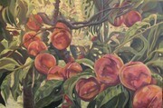 In the Peach Orchard 20 X 40