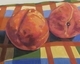 Peaches on Plaid
